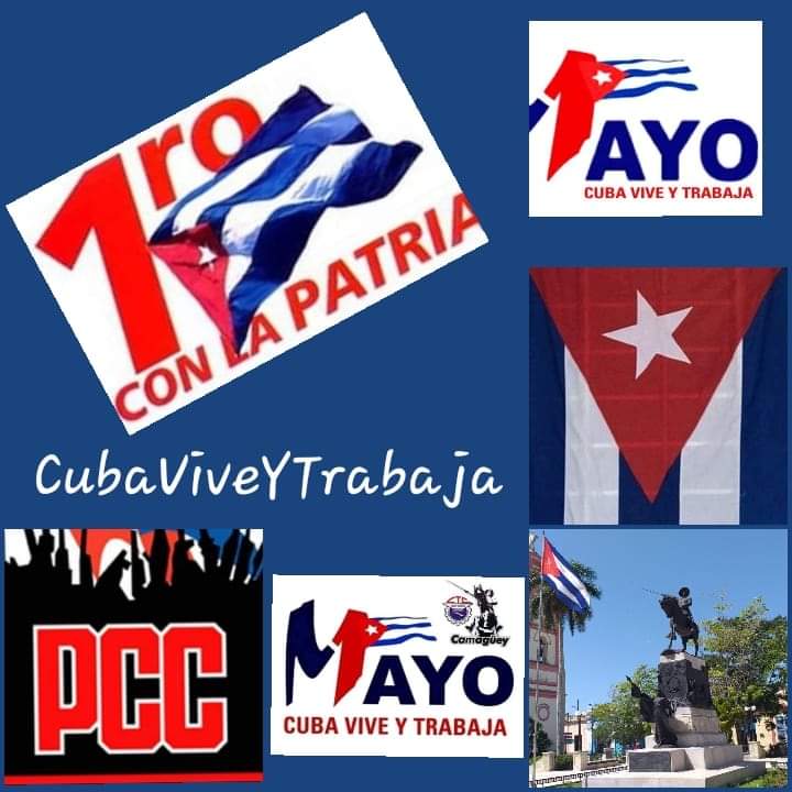 Este 'PRIMERO de Mayo'El gran Ejército de las Batas Blancas agramontino estaremos presente en defensa de nuestras conquistas y logros alcanzados , juntos todos porque #CubaViveYRespira #CubaViveYYrabaja  #UnidosHacemosCuba