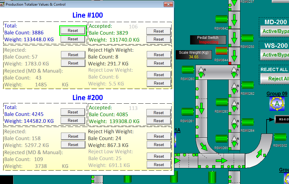 a_iplc's tweet photo. Client request to have details of production line, like total production weight, etc. #iPLCa use existing #quality check scale to get all totalized data and add it to #SCADA screen as you can see in attached picture.
#Rockwell #FTView #iPLCa_is_Your_Automation_Partner https://t.co/CHtUAumU1Y