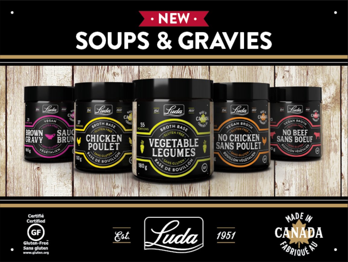 LUDAfoods's tweet photo. Exciting to be at the @CAhealthfood show in #Vancouver with our partner @PlanetFoods showcasing our dry mix healthy soup and sauce mixes!
https://t.co/SfghbBOoq7
#soup #vegan #healthy #glutenfree #lowsodium #drymix #sauce https://t.co/4MlWSfcpTY