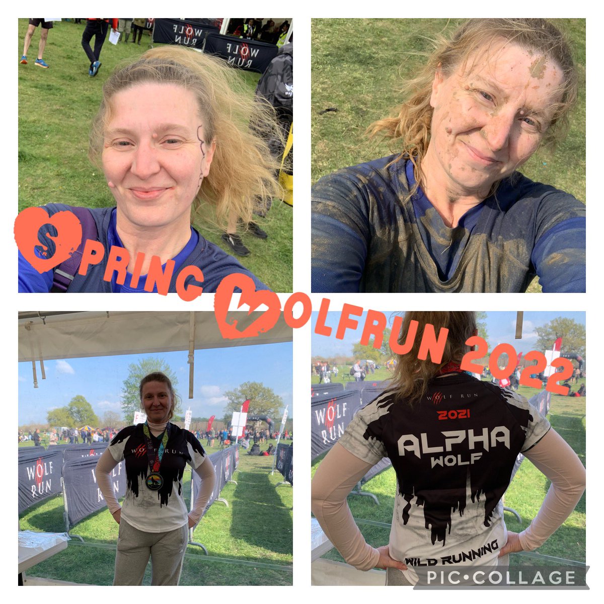 bluelittleme's tweet image. Done it! So happy! #wolfrun #springwolfrun #alphawolf