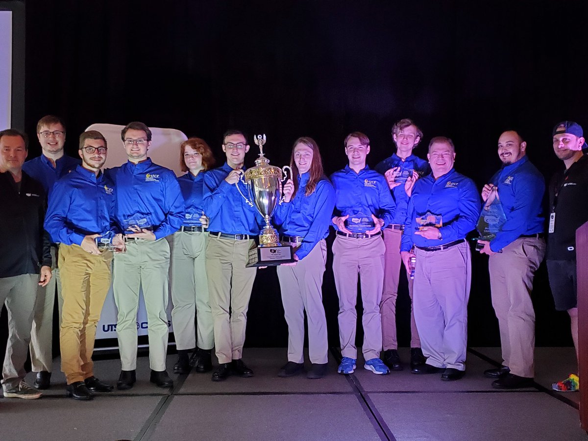 NationalCCDC's tweet photo. And the first place winner of the 17th Annual #NCCDC goes to the @HackUCF @UCF team! Back-to-back champs - congratulations! 🏆 https://t.co/wg2ZbTGJdJ