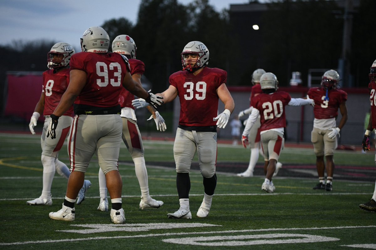 DeclanPeer's tweet photo. Appreciate all of our future Crimson Hawks for coming out and supporting us at the Spring Game last night ‼️ 

#ALLIN 

📸: @pghvisuals https://t.co/aOfgnQvC9i