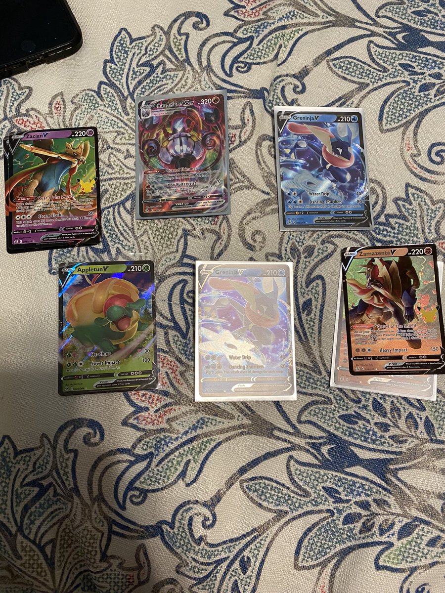 SthrnAlleyCat's tweet photo. Just a few from my latest pulls!!!! I love my Pokémon cards!!!! I open the. On my stream!!! #Pokemon  #pokemoncards  ##TwitchStreamers https://t.co/Spp9nUYK3W