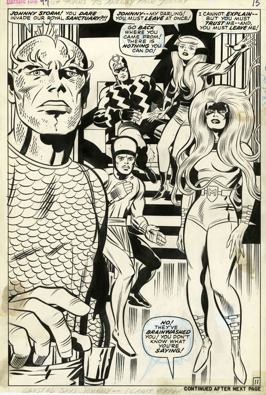 iamluke85's tweet photo. #inhumans by #JackKirby (Penciller) , #JoeSinnot (Inker) https://t.co/kdCHZTuqGI