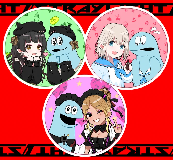 可愛い子たくさん描いた
#祝シャニマス4周年 