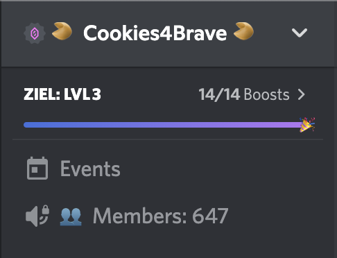 Cookies4brave's tweet photo. Our community grew from 50 to 650 people in 1 day, thanks to the @LoadedLions_CDC and @cryptocomnft family! Early Bird Roles and Whitelist Spots are still available, till they're closed! Things are moving fast, join our discord: https://t.co/piIUxlF5wY 

#nft #crofam https://t.co/DB27kSZFsc