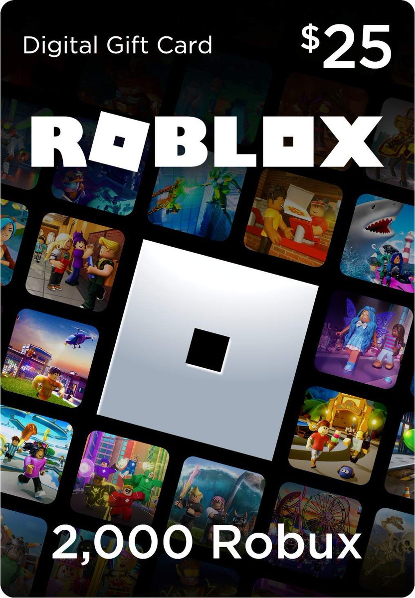 25$ Robux Card Giveaway on Roblox!

Like+Comment+Retweet to Enter