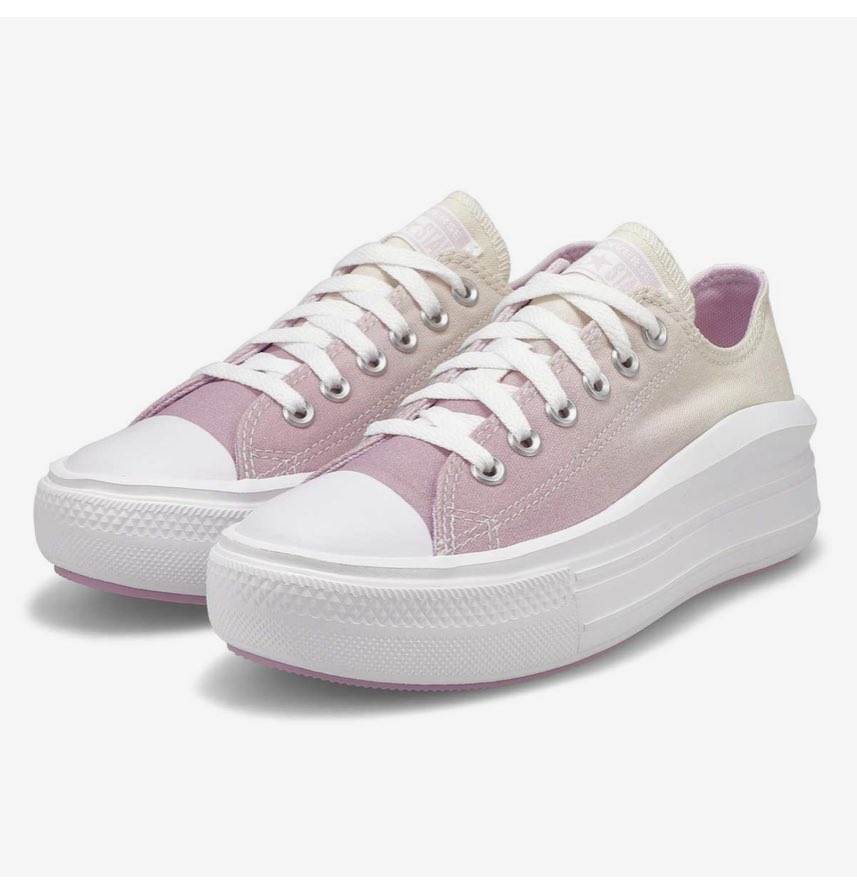converse rose platform