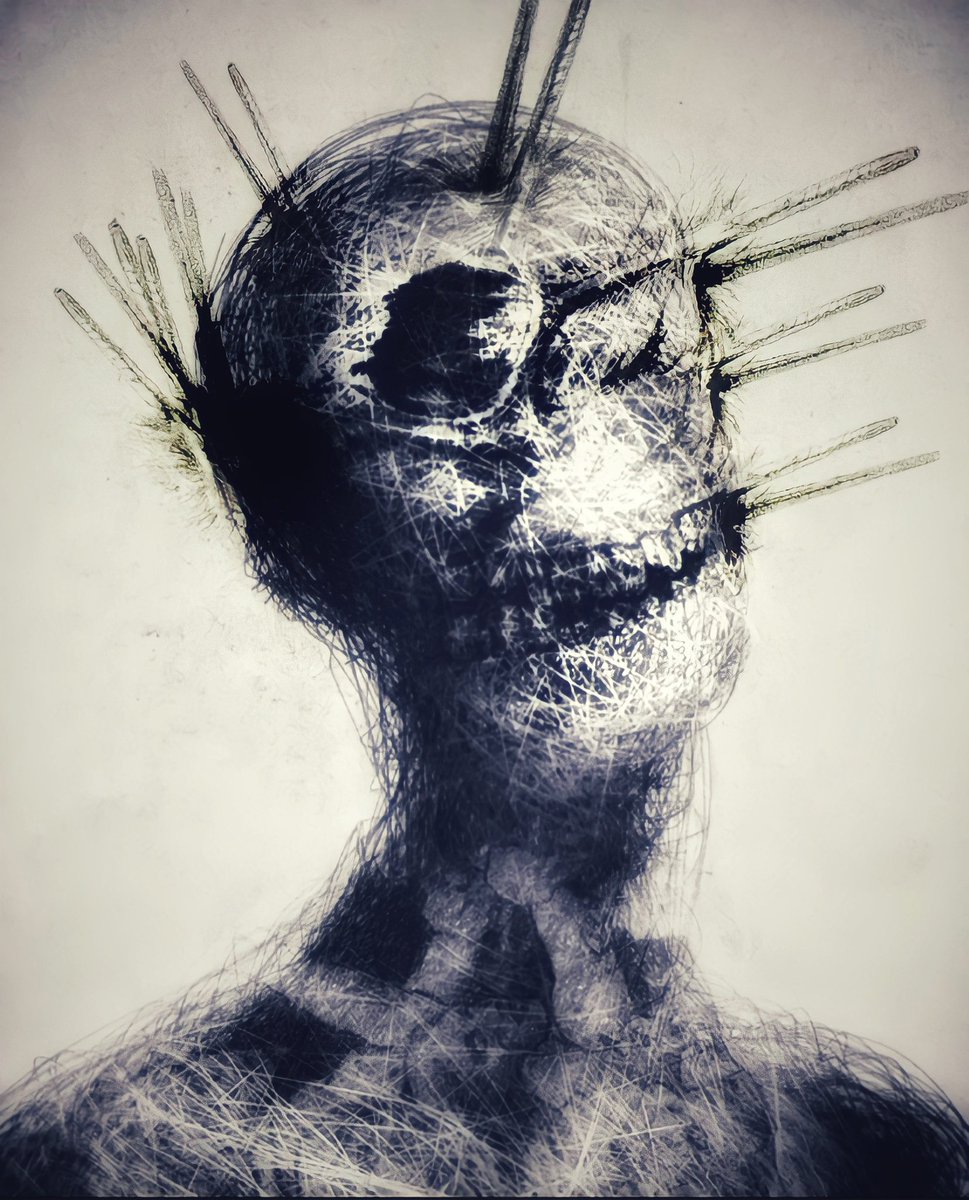 alphac0ded's tweet image. Some DARK ART by👉👉 @bourgeois_ie 
Go check out more of his art it's absolutely NUTS!!

I'm blown away by this piece!