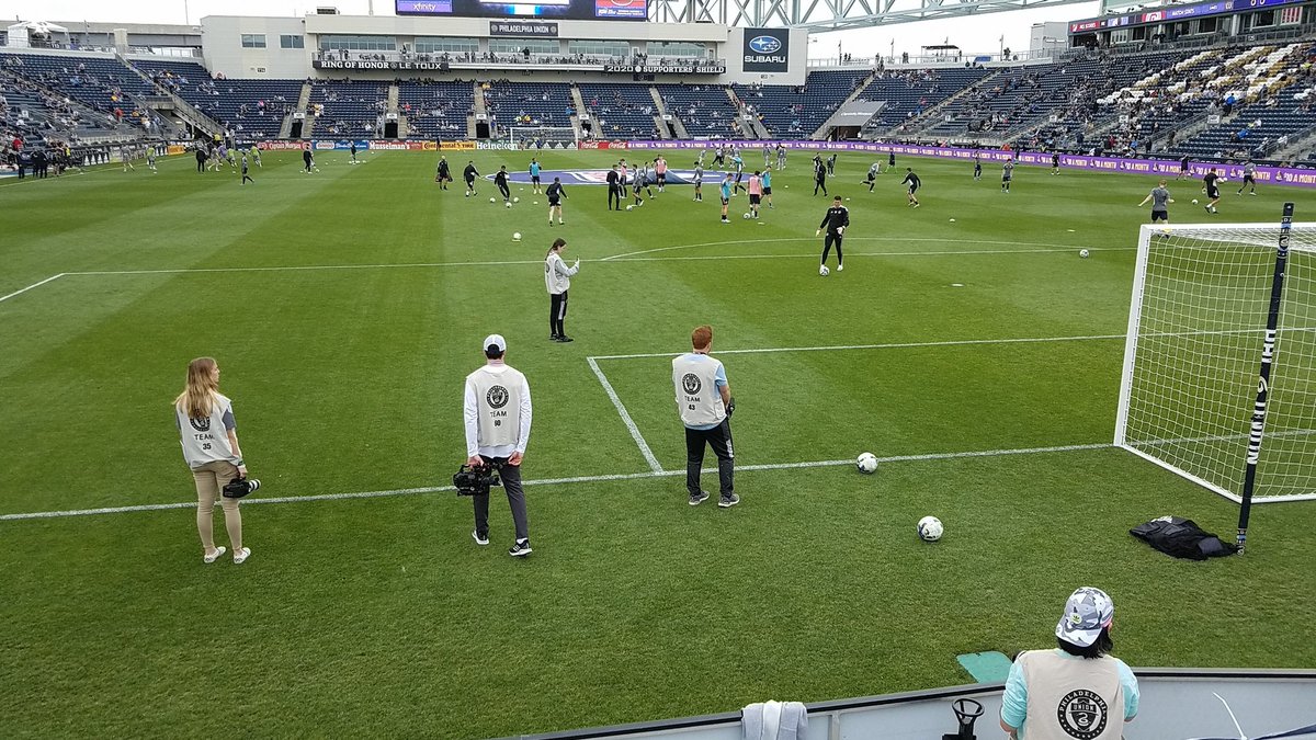 brett5355sports's tweet photo. My standing spot in the #Riverend with the @SonsofBen for today's match. Thanks again @UnionGray
#Doop 
#CMonTheU 
#WeWantThree https://t.co/RZ9NGmBEEU