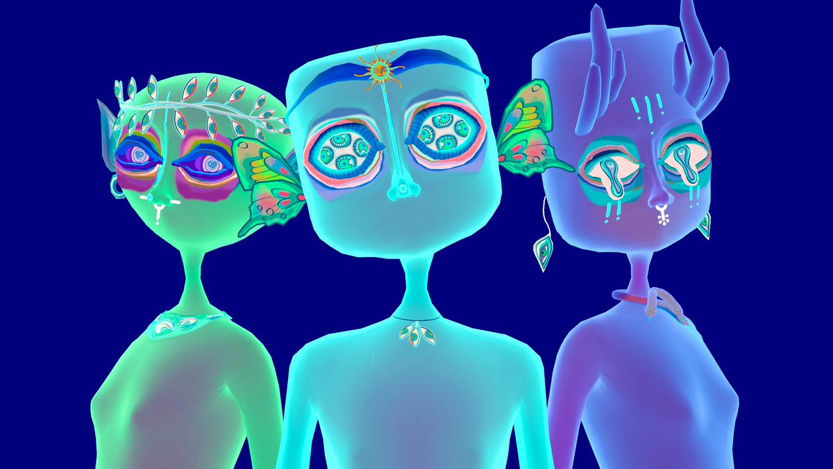 ✨rt + follow + tag a friend✨ for a chance to with this Ancestral Uman #NFT. #giveaway 

You’ll be able to use your AUman 3D avatar in various applications that support VRM #metaverse 

Avatars will be airdropped to holders (they’ll match your NFT) so make sure you own your fav.