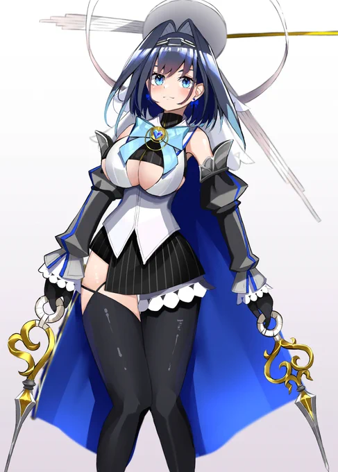 6日目!オーロ・クロニーちゃん!凛としたキャラデザも大好きです!#100日チャレンジ  #kronillust 