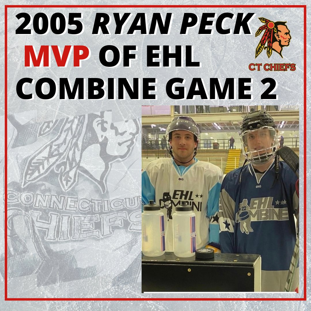 CTChiefsHockey's tweet image. Shout out to 2005 Ryan Peck MVP of Eastern Hockey League combine game 2

#CTChiefsHockey #EHL #MVP #EliteHockeyDevelopment