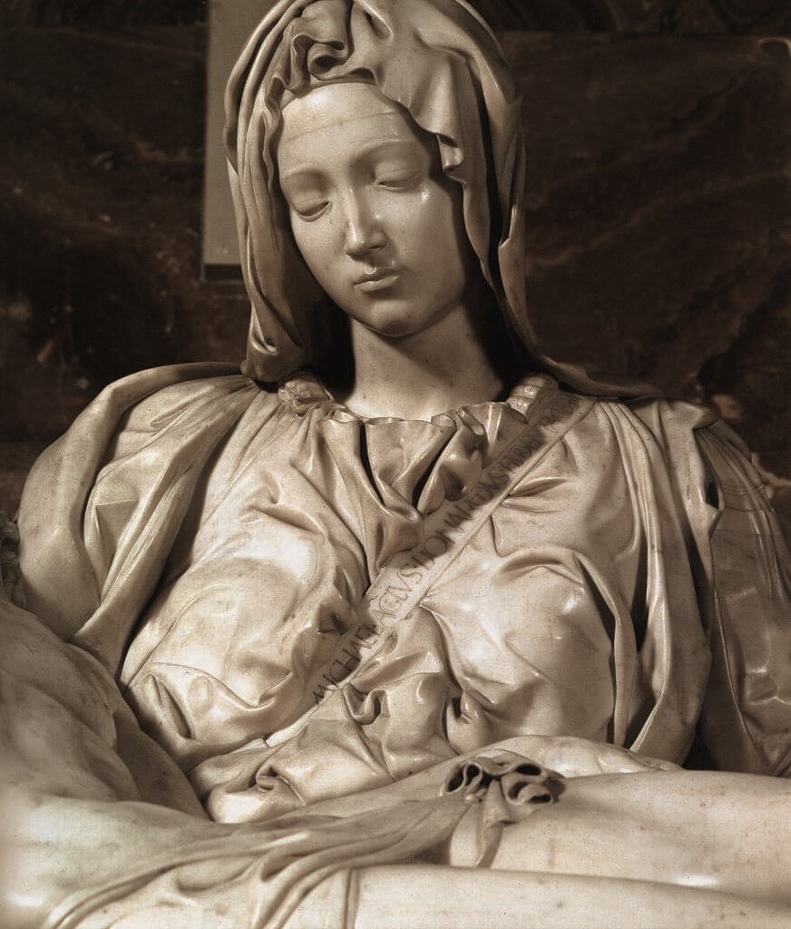 Pietà By Michelangelo.