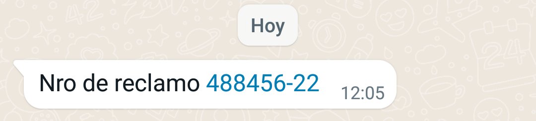 Fernandespinola's tweet photo. @ANDEOficial Buenas tardes Ande, mis padres desde anoche a las 21 hs están sin energía eléctrica si pueden asistirles por favor https://t.co/kNYP9aDQWh
