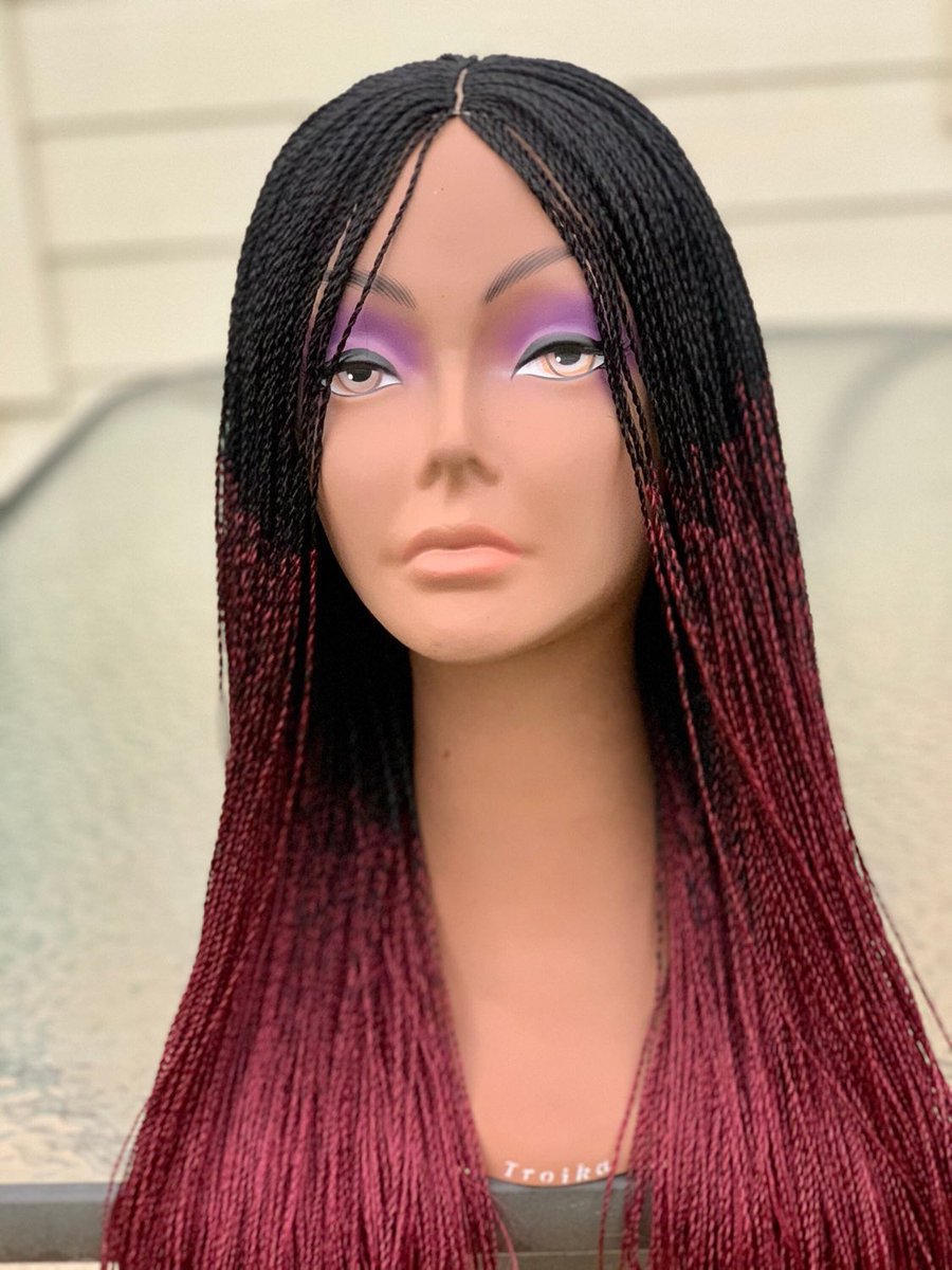 StatementWigs's tweet photo. Excited to share this item from my #etsy shop: Micro Twist Braided Wig #braidedwigs #microbraids https://t.co/mft7jr9m3T https://t.co/GcdMlAXX1m