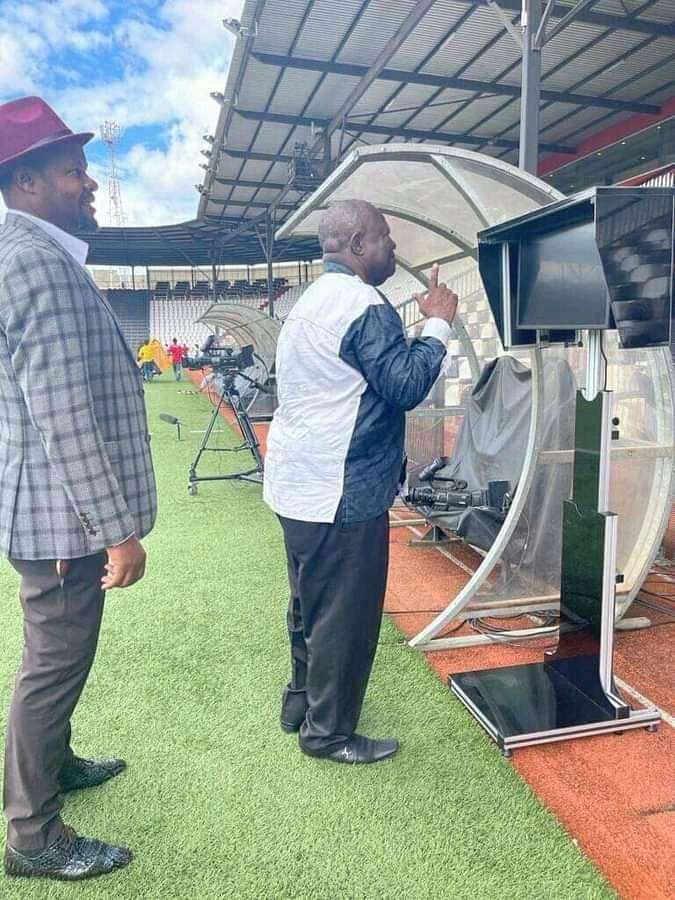 MKatumbi2024's tweet photo. #QuartDeFinal La VAR sera utilisée pour la première fois au stade Mazembe. https://t.co/nWJDpm0AzP