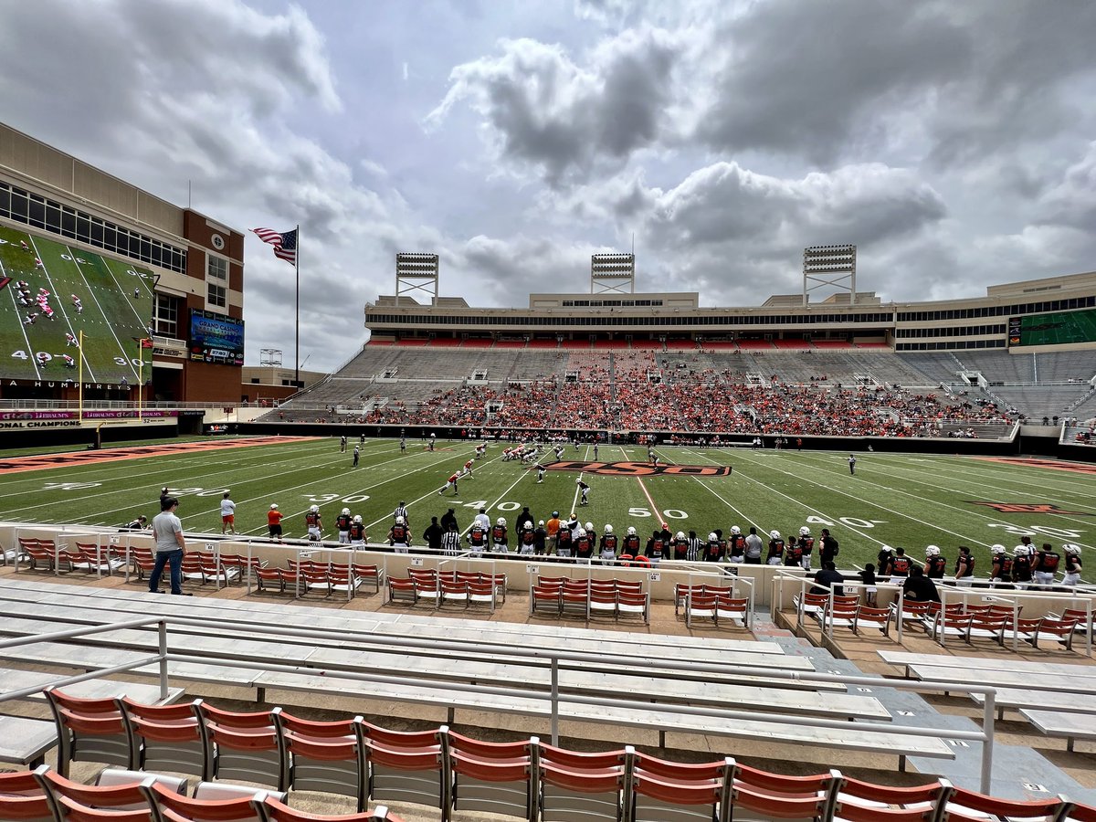 NathanDThompson's tweet photo. #okstate #springfinale https://t.co/9Di2rRCNWH