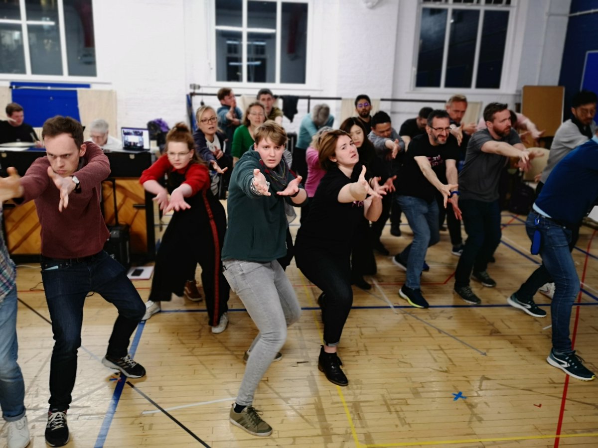 We've just finished our final dress rehearsal and in under 24 hours we'll be on stage performing! It's going to be a great show. It's now or never to get your tickets!  pinksingers.co.uk/ticketing.