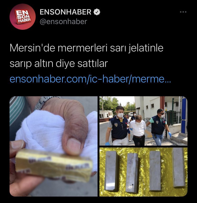 İlk fotodaki çikolata kaplı mermeri satabilen adam serbest kalsın onu alan tutuklansın aq