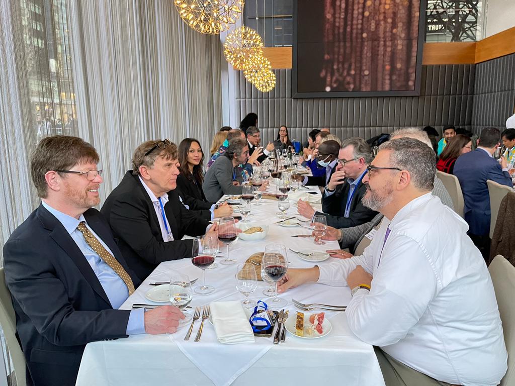dtapscott's tweet photo. Great VIP roundtable with clients of the @blockchainRI in Toronto this week! The two biggest topics discussed were #DigitalAssets and blockchain for #sustainability !
#BlockchainResearchInstitute https://t.co/56CexmYWr1