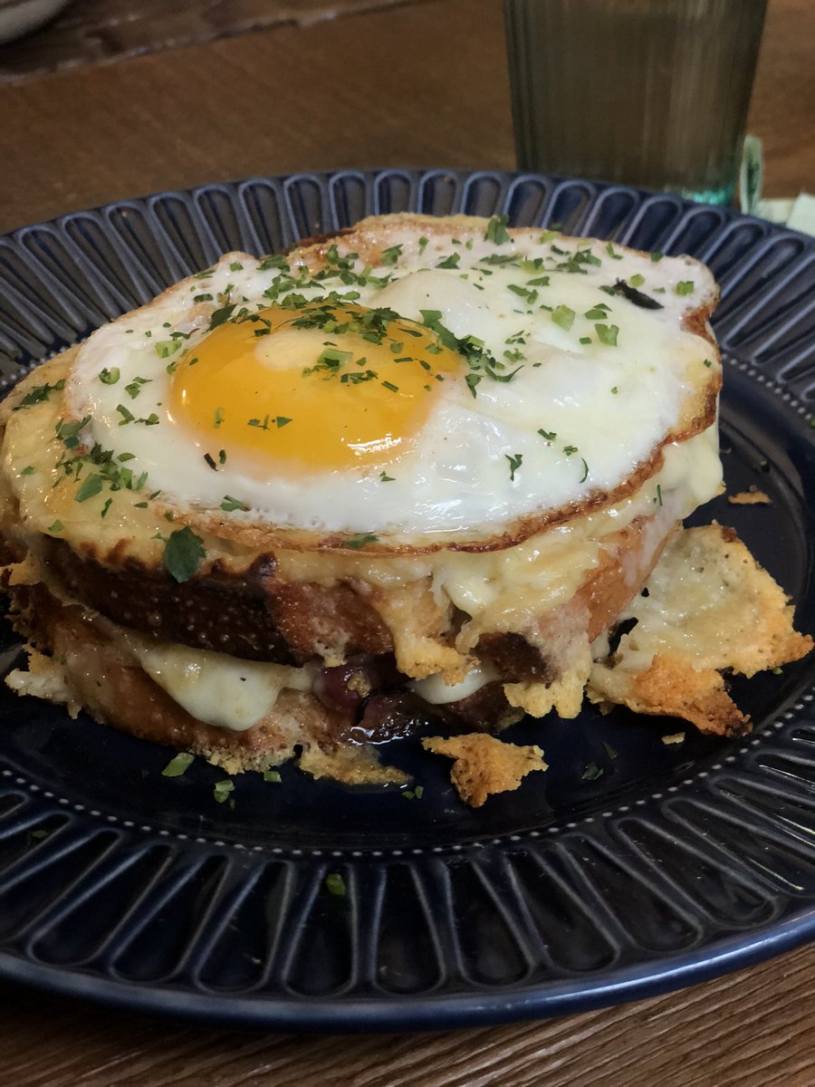 AmyNayNews's tweet photo. I know I know I know you don’t really wanna know what I had for breakfast. But, if you’re ever in downtown Salt Lake and need a good place to go for brunch, Trolley Square Cottage Cafe was pretty amazing. Best Croque Madame I’ve ever had. So good.￼😍 #downtownslc #trolleysquare https://t.co/jaDo1E7reU