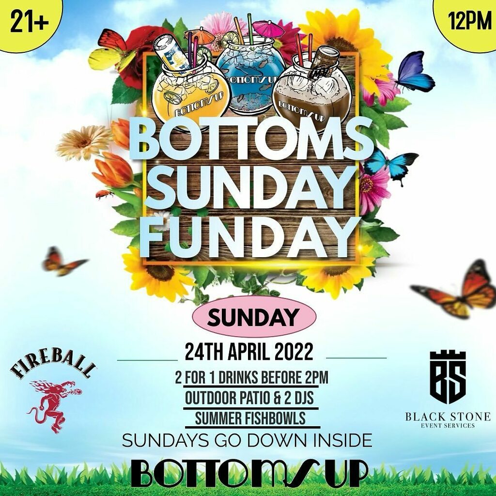 🍾Introducing a new Sunday Funday Spot in Buffalo! 

@bottomsup716 &amp; @blackstonebuffalo are teaming up to bring one of the wildest Sunday parties to Buffalo!

Every Sunday, Starting this Sunday, is Sunday Funday!