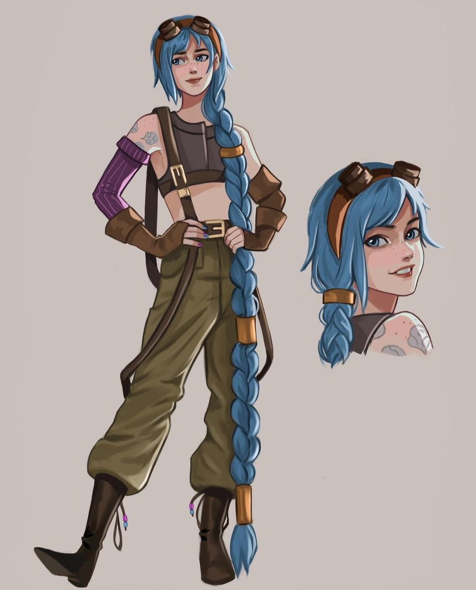 getjinxedsm's tweet photo. What could've been 🥲
Powder if she didn't become Jinx 🔵
-
-
-
-
Credit goes to @/atlaarts on insta (go follow them they post great art) 
#arcane #jinx #arcanefanart https://t.co/P2Xh5cEy5h