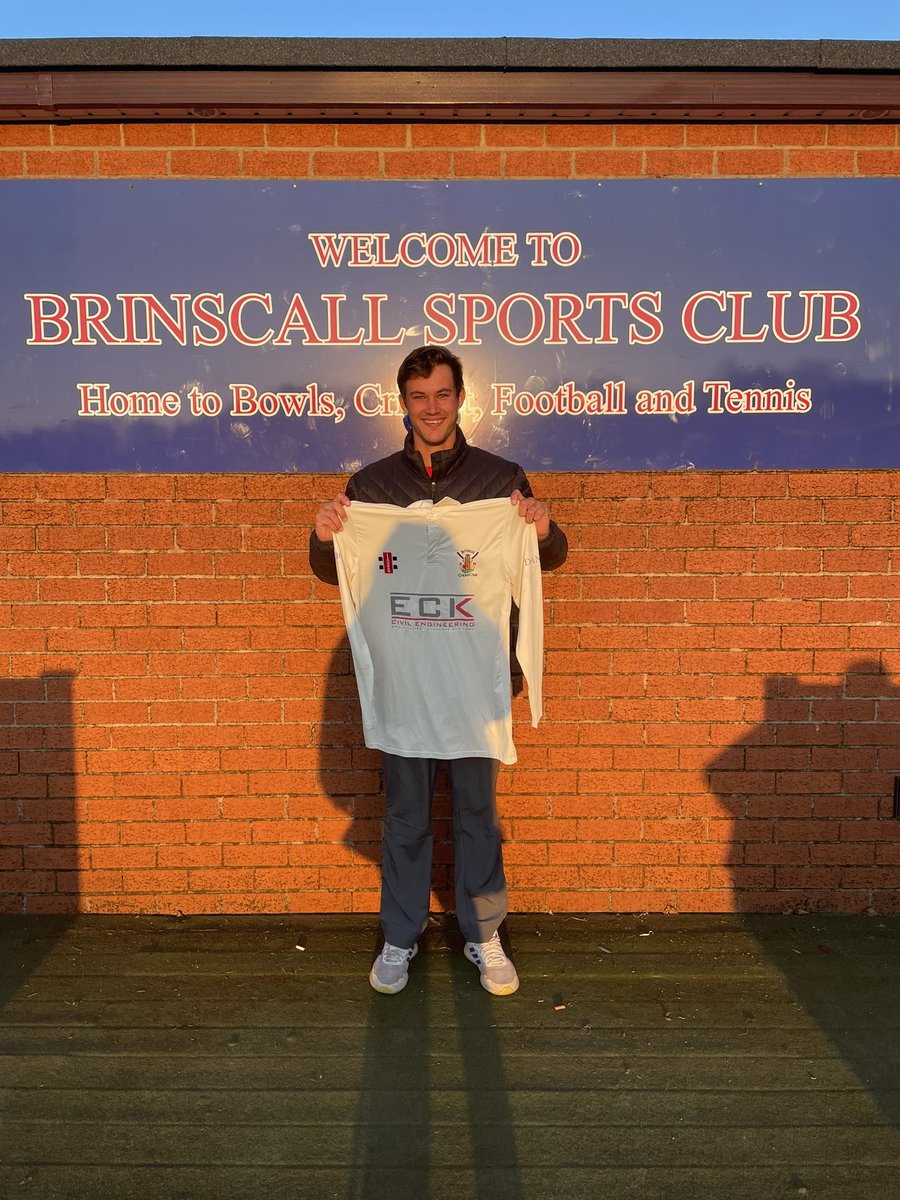 Welcome to Brinscall Zadian, on his debut for the club, Zadian is our sponsors man of the match! 53 not out from 59 balls with 1 wicket.  Thanks to our kit sponsor ECK Civil Engineering for their continued sponsorship.