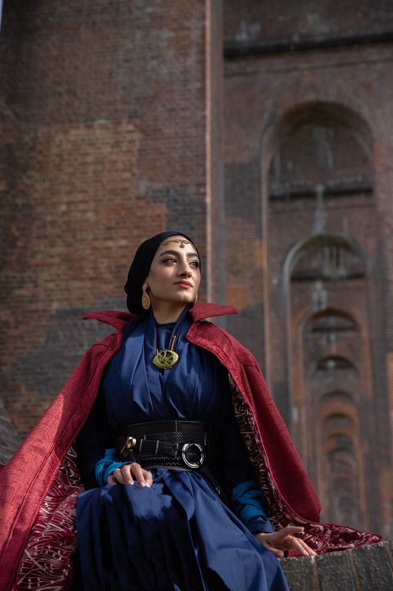 zainabjiwa's tweet image. So I made a Doctor Strange outfit and here’s how the images turned out. 

#MultiverseOfMadness #DoctorStrange