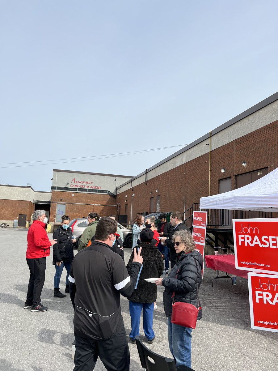 JohnFraserOS's tweet photo. Thank you to everyone who came out this morning to officially open our campaign office!

It was great to see all of you and reconnect with Liberals in #OttawaSouth

I’ve truly missed these types of events

Thank you for your support, I’m looking forward to knocking on more doors! https://t.co/BYCg8xyOUq