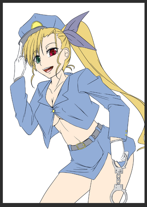 リリパナイ用ミニスカポリスヴィヴィオ( ˘ω˘) 