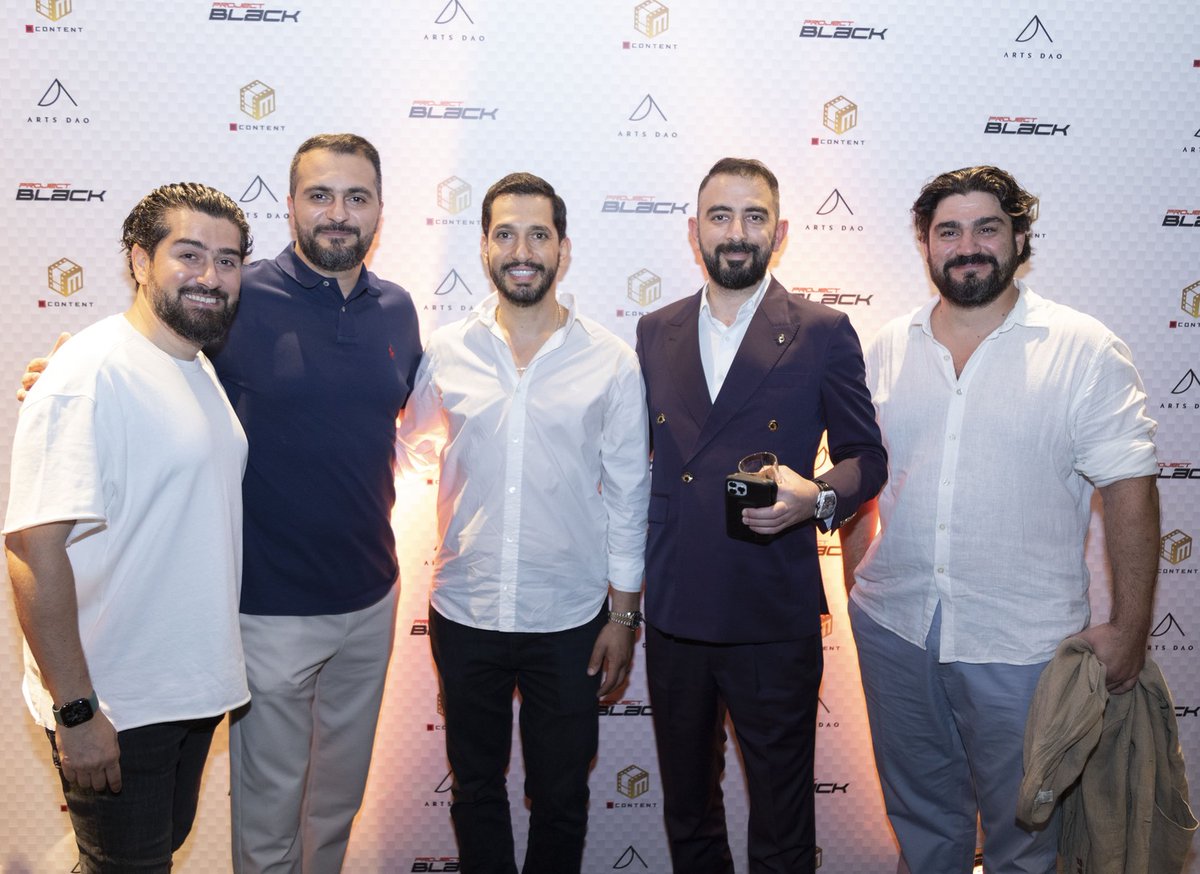 myco_io's tweet photo. Great events like #ProjectBlackNFT are always supported by great people from the world.

We would like to thank our dear supporters from ArabGT (@arabgtcom) who have been by our side throughout the last year.

#NFT #NFTlaunch #Cryptocurrency #Crypto #Cryptonews #Blockchain https://t.co/l597a2mPXO