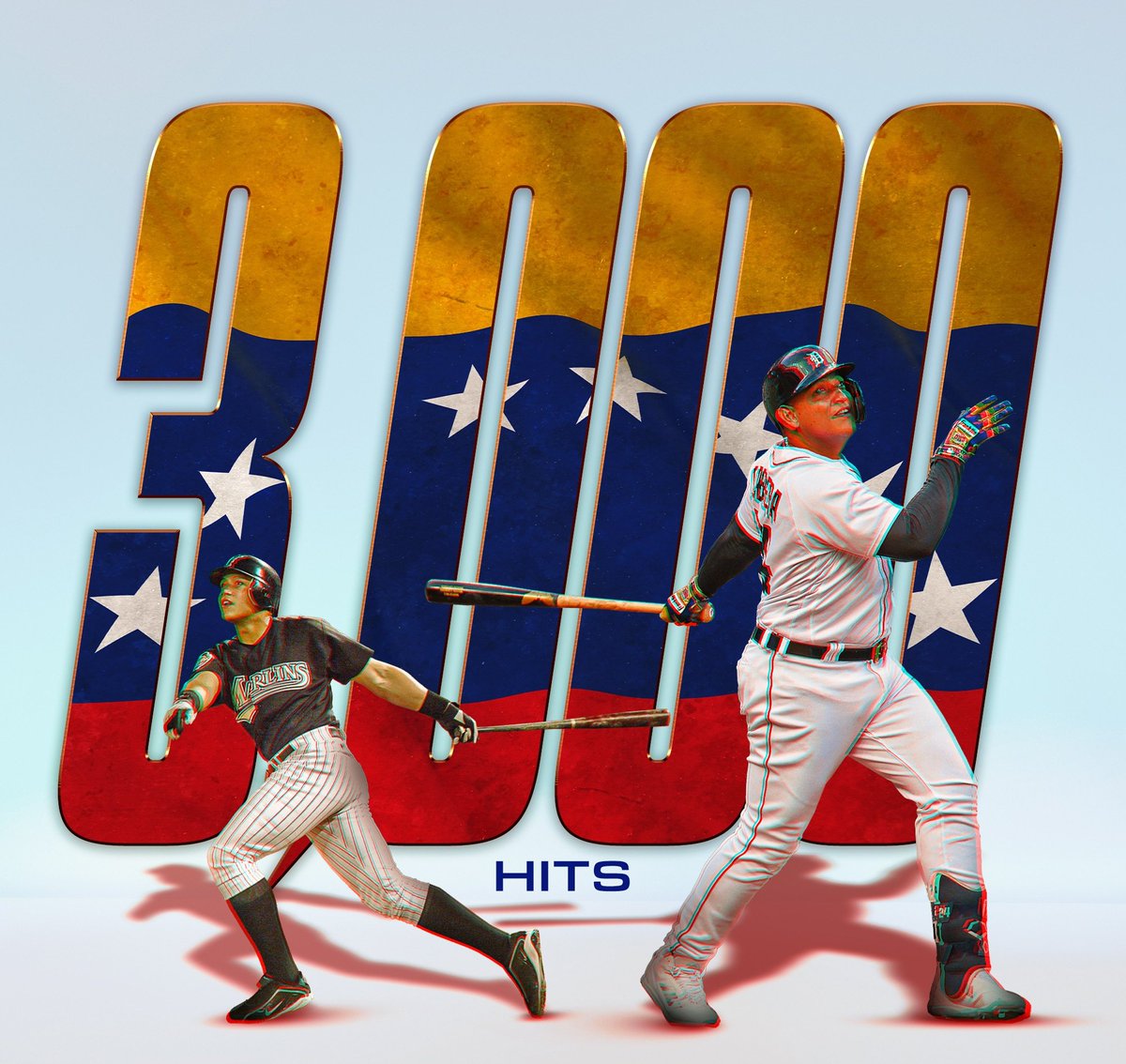 JhanPicks's tweet photo. Miguel Cabrera conectó su hit 3000 #Hit3000MC , Es el pelotero N° 33 en la historia de #MLB en hacerlo, Único en la lista de 7 con 3000 Hits y 500 HR (Mays/H.Aaron/Murray/Palmeiro/A-Rod/Pujols), también ganó la Triple Corona.👑👑👑 #Miggy3000 #ArepaPowet #Detroit #Tigers https://t.co/G2wGwT6KvO