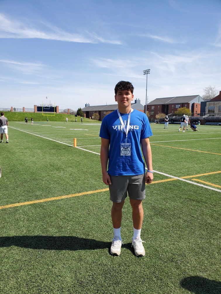 Jackson_reyes5's tweet photo. Had a great time at @ButlerUFootball for their spring game! Thank you @CoachRayHolmes for the invite, and thank you to all the staff for the hospitality. @GenevaViking @CoachBigPete @EDGYTIM https://t.co/cH1t6sNJP5
