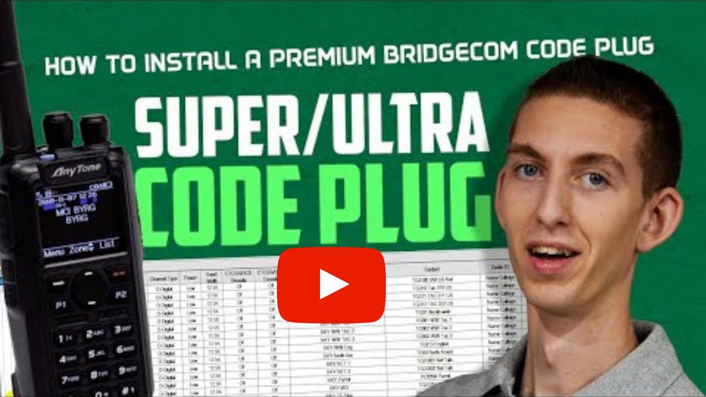 BridgeCom_Radio's tweet photo. Ever Wonder How To Install A Premium BridgeCom Code Plug?

Installing a Code Plug can be tricky if you haven't done it before!

Our YouTube Channel is full of amazing content to help you with all your DMR needs.
https://t.co/P2o8knzhV2

#hamradiostuff #hamradios #bridgecomsystems https://t.co/ZTUMhkXUqb