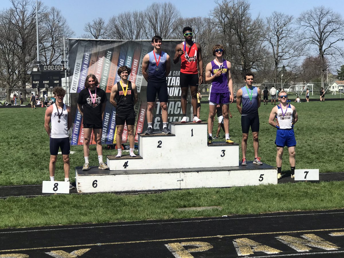 2nd for Seth (51.05 PR) and 5th for Austin!