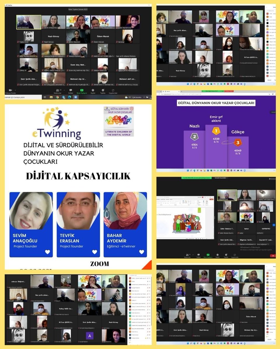 KilickayaSule's tweet photo. eTwinning Dijital Dünyanın Okur Yazar Çocukları Takım Çalışmalarımız @MemIzmit @kocaeli_e @memkocaeli https://t.co/7pfXCprPBd