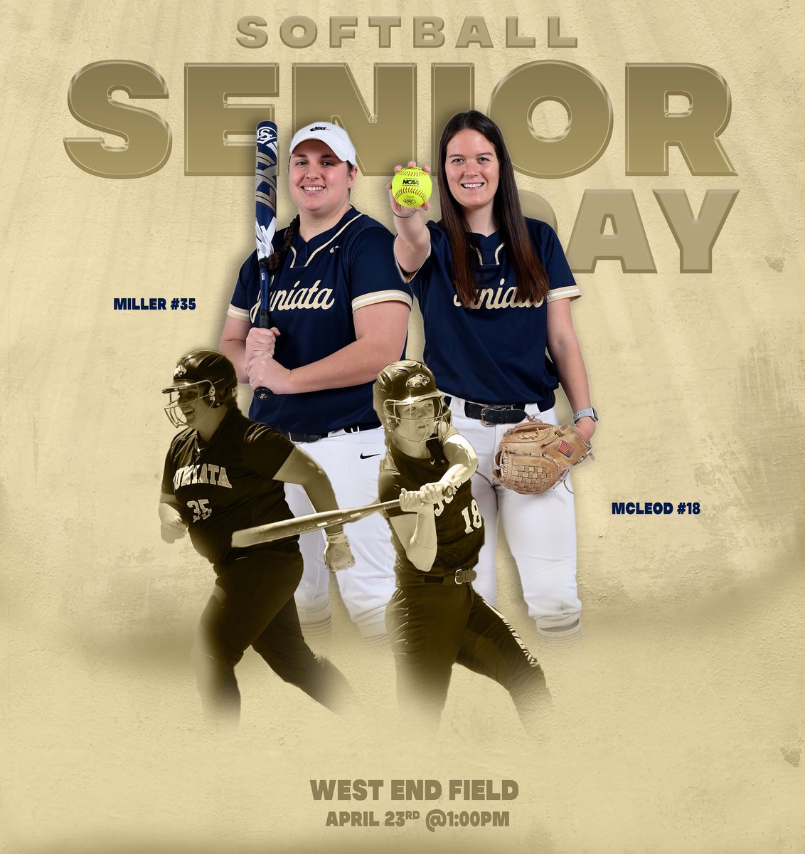 Come out to West End Field this afternoon for our Landmark doubleheader with Drew and to celebrate Cat and Maya for Senior Day! 
VS. Drew
Time: 1 &amp; 3 PM
Location: West End Field
Video:landmarknetwork.tv
Live Stats: juniatasports.net/sports/sball/2…

#WingsUp #TakingFlight #GoEagles