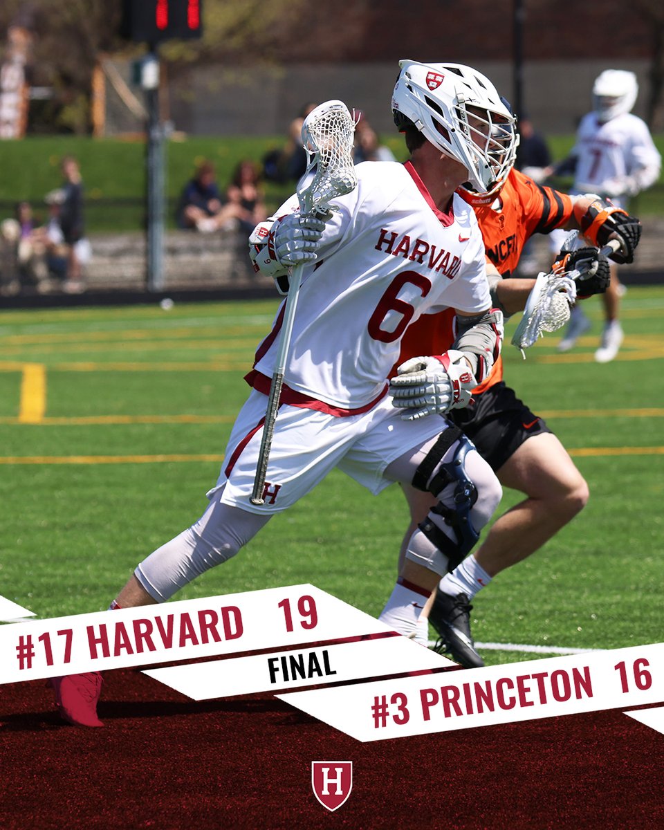 Harvard Men's Lacrosse tweet media