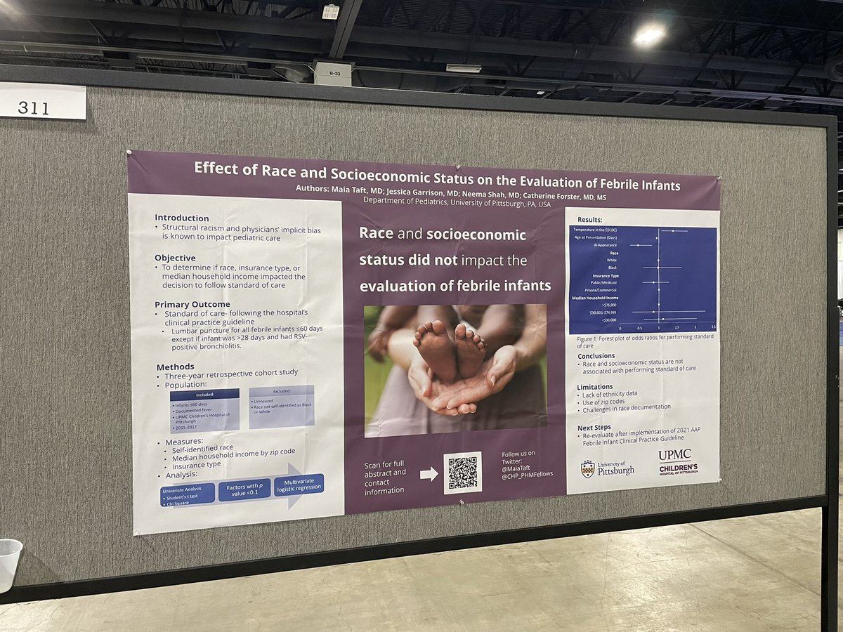 Excited to present at #PAS2022. Come visit my poster at 311. @CHP_PHMFellows @ForsterKs