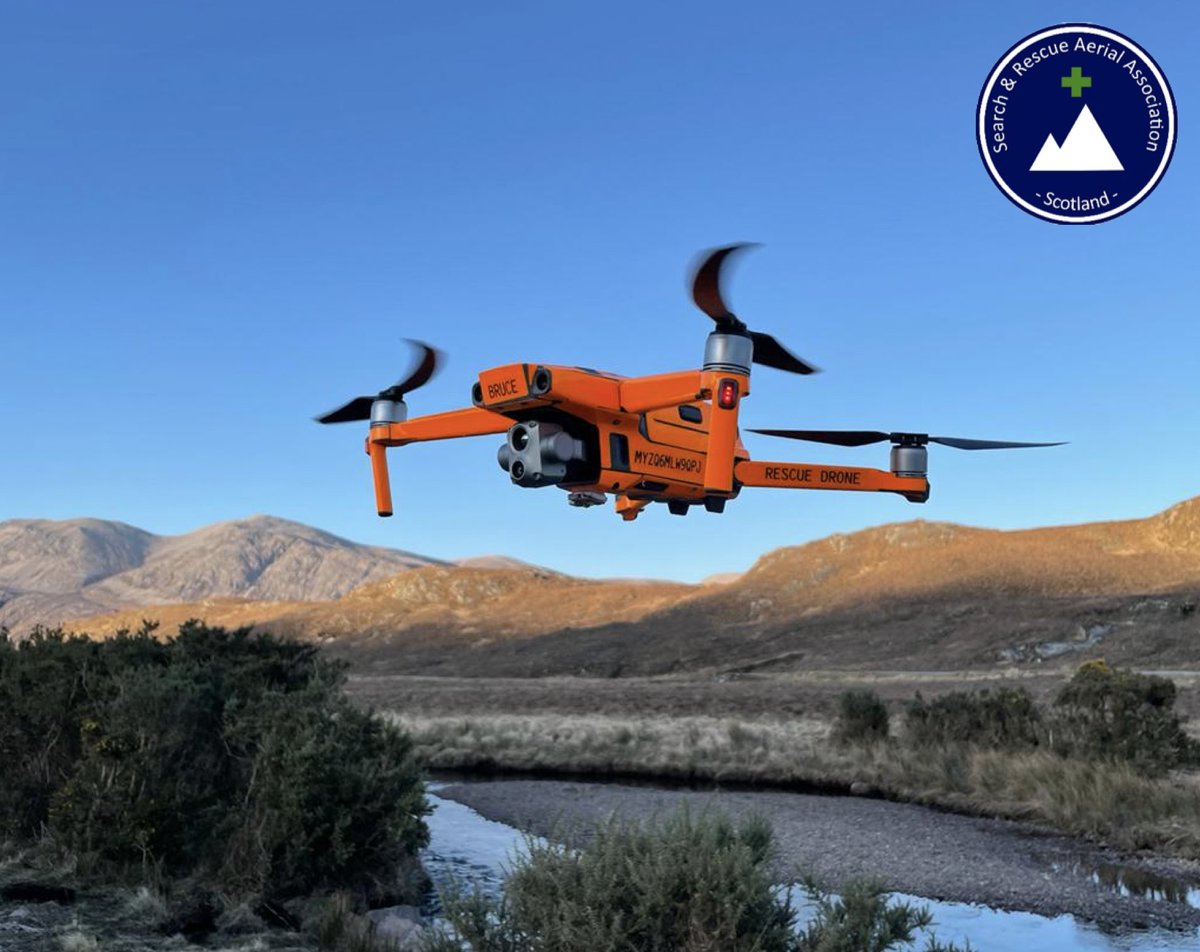 Great photo of 'Bruce' flown by one of our pilots based in the highlands of #scotland 😊