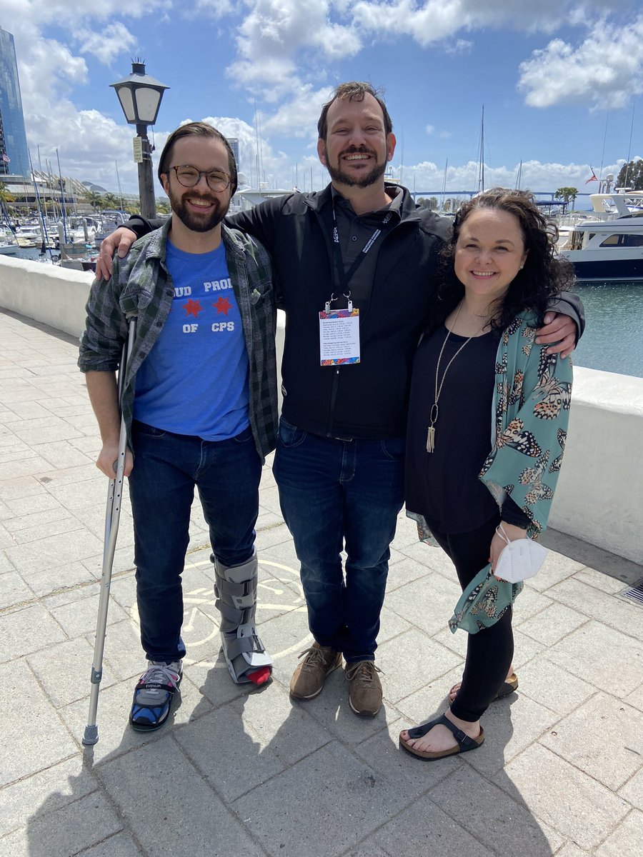 CouncilFreire's tweet image. An IRL meet up of @CouncilFreire! Energized and critically hopeful after coffee and conversation with @scooter_cohen @chicagoshea @anmuinteoir. Looking forward to Chicago already! #AERA2022 #PauloFreire #liberatoryeducation