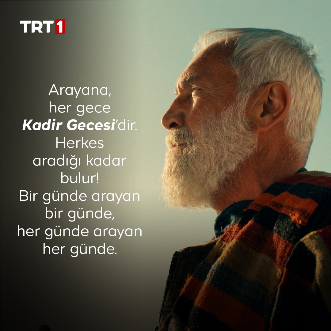 Arayana, her gece Kadir Gecesi’dir.
Herkes aradığı kadar bulur! 
Bir günde arayan bir günde, her günde arayan her günde. ✨🌙

 #GönülDağı