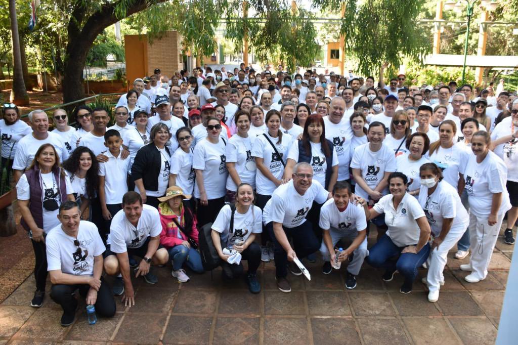 TW_Paraguay's tweet photo. ¡Hermoso día con las Asociaciones hermanas en el Parque de la Salud celebrando el Día mundial de la Salud! 🤝🏼🥰 

Agradeciendo el sacrificio de los personales de blanco y apoyando el ingreso de Taiwán en OMS. 💪🏼🇹🇼🇵🇾 https://t.co/Sgccp8OvXN
