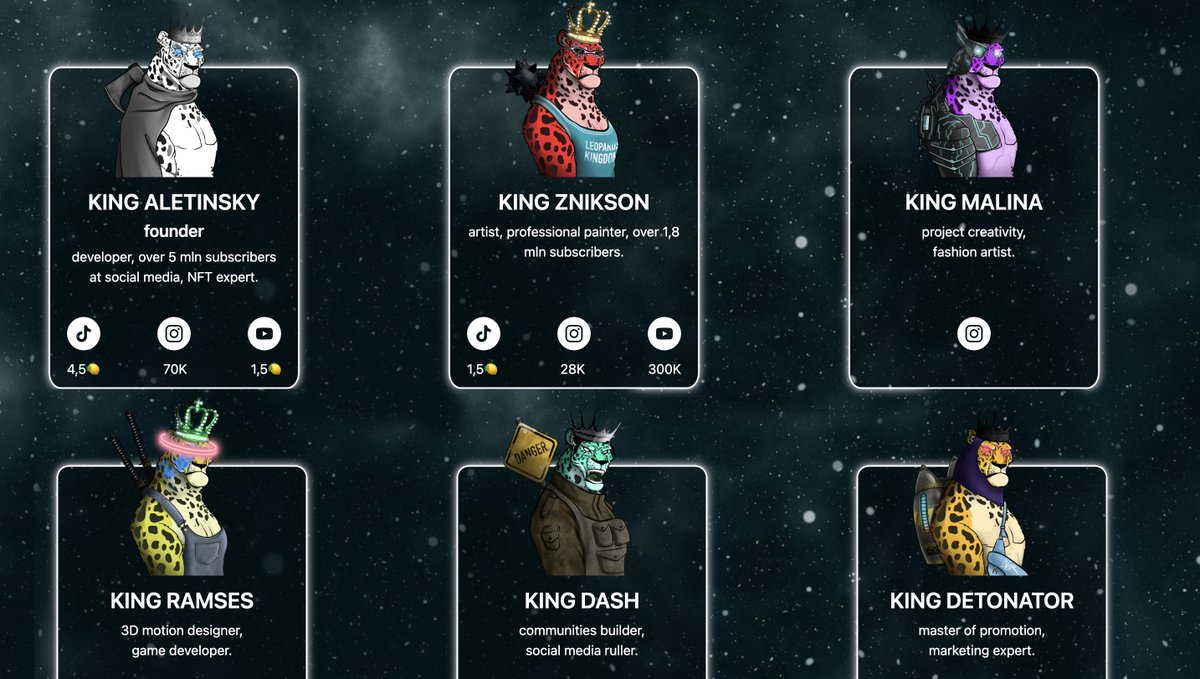 leokings_nft's tweet photo. 👋 Hello, Kings! Many of you already got acquainted with our project and its idea. Our goal is to build transparent, trust worthy project.  
👑Leo King`s NFT team is open to the community

📲 If you want to know more about our TEAM, put 🔥🔥🔥 in a comments below

#LeoKings #XRPL https://t.co/b3CtCBgKOf
