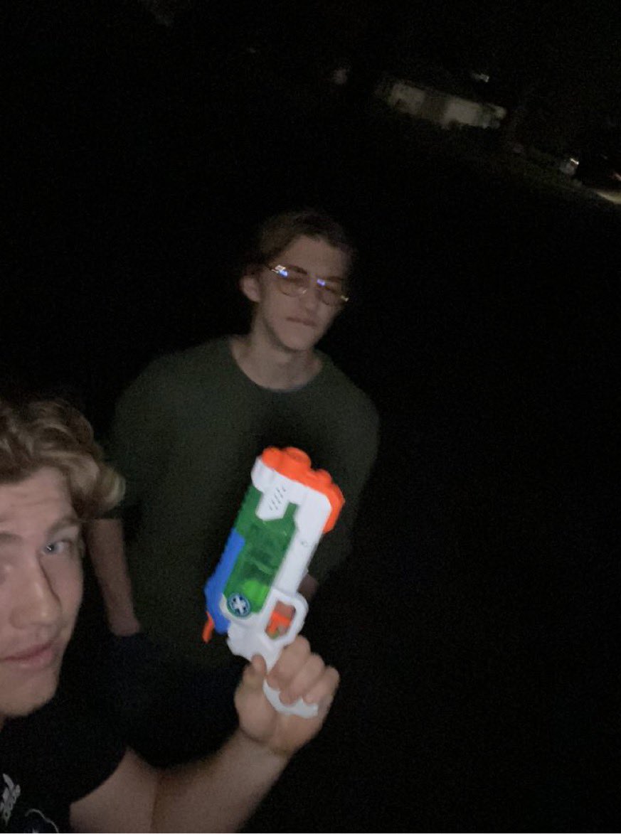 This was late last night, but I had to wait to post it because tweeting and driving is dangerous!

Evan wanted to move on to the next round, Evan also knew that today was Prom. Evan found Jack. He shot Jack. Jack is out! Evan is currently the 4th person moving on!