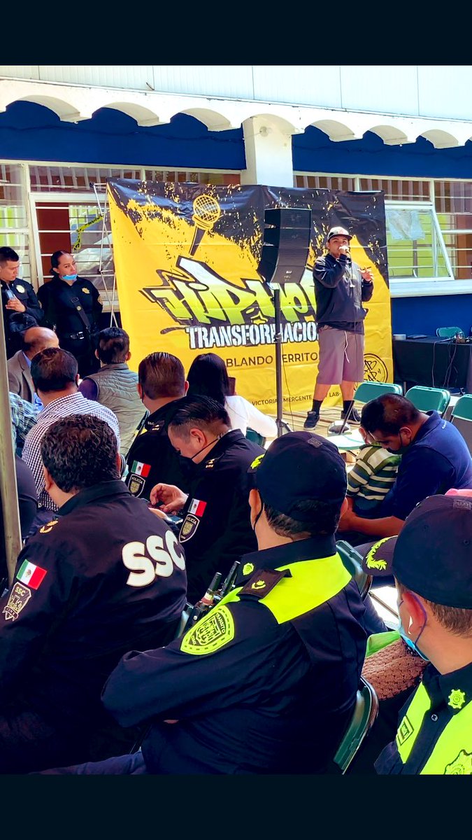 En compañía del Subsecretario de participación Ciudadana de la <a href="/SSC_CDMX/">SSC CDMX</a> y de altos mandos de las Subsecretarías de Inteligencia y transito, mostramos un poco del trabajo social que está encaminado al mejor desarrollo de los jóvenes y mujeres desde muy temprana edad. #cdmx