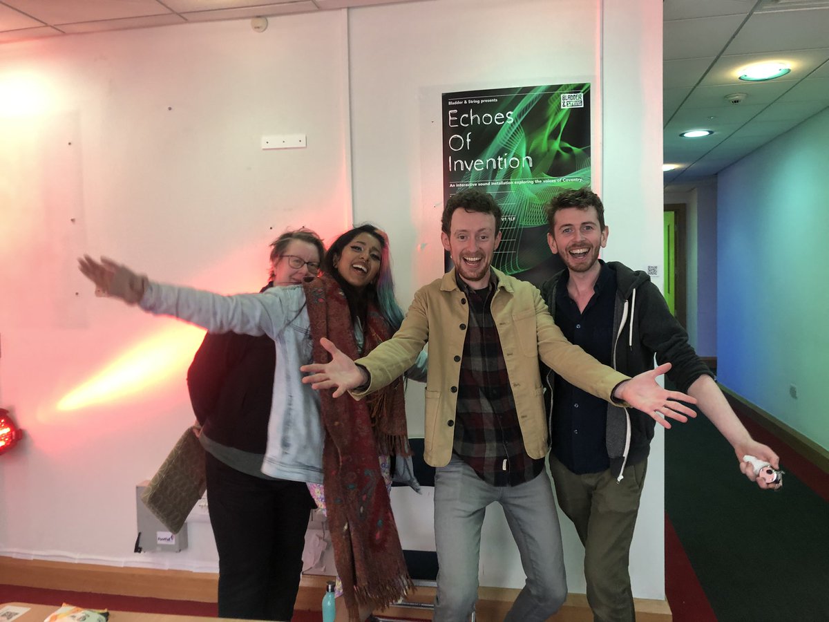bladderstring's tweet image. Dream Team #EchoesofInvention #Coventry