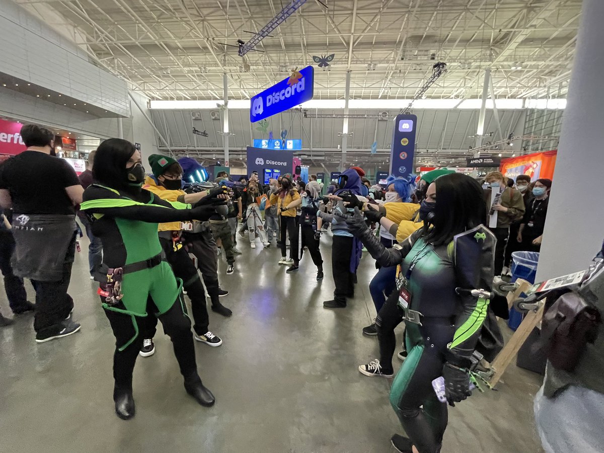 Valorant meet up at PAX was a success!!! #VALORANT #ValorantClips #jettvalorant #viper #killjoy #sage #brimstone #reyna #neonvalorant #omen